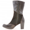Women knee boots 3241 cafe combined