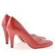 Pantofi eleganti dama 1234 lac rosu satinat