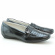 Women casual shoes (large size) 679m croco patent black