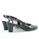 Women sandals 1097 patent black