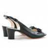 Women sandals 1251 patent black