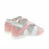 Sandale copii mici 09c roz+alb