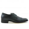 Men stylish, elegant shoes 785 black