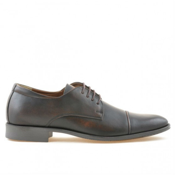 Men stylish, elegant shoes 785 a brown