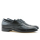 Men stylish, elegant shoes 785 patent black