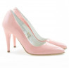 Women stylish, elegant shoes 1246 patent pink