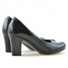Women stylish, elegant, casual shoes 643 patent black