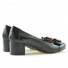 Women stylish, elegant, casual shoes 636 patent black