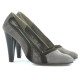 Women stylish, elegant shoes 1208 sand antilopa combined