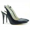 Women sandals 1235 patent indigo
