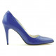 Pantofi eleganti dama 1246 lac albastru