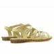 Women sandals 595 beige 1